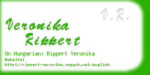 veronika rippert business card